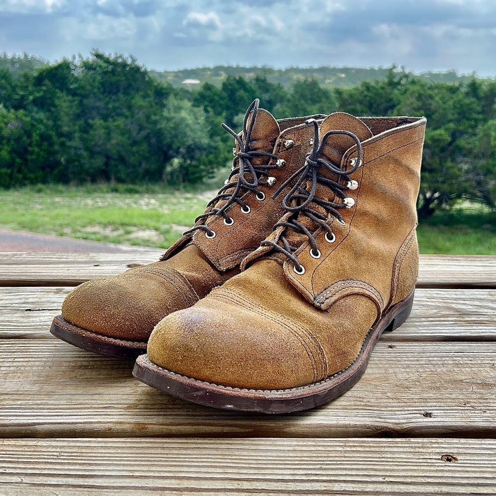 Red Wing 8113 Iron Rangers in Hawthorn Muleskinner